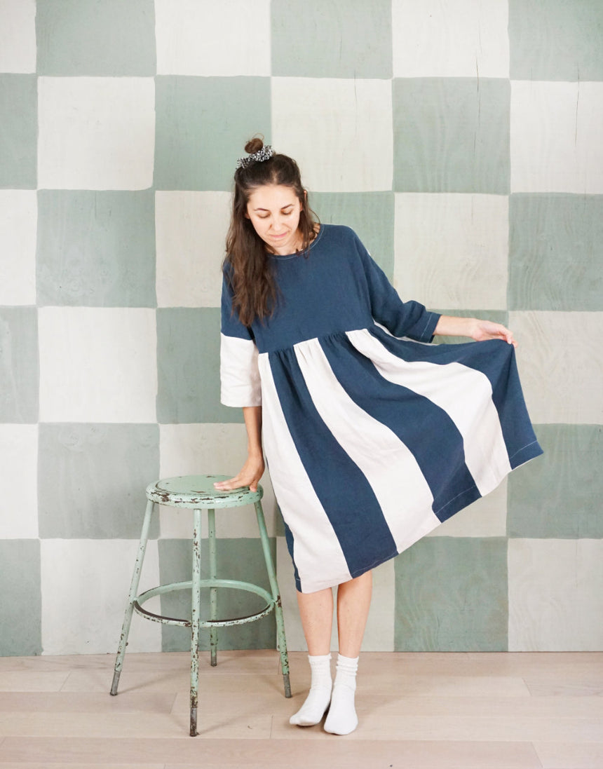 Horizon Day Dress PDF Immediate Download Sewing Pattern, Matchy Matchy Sewing Club