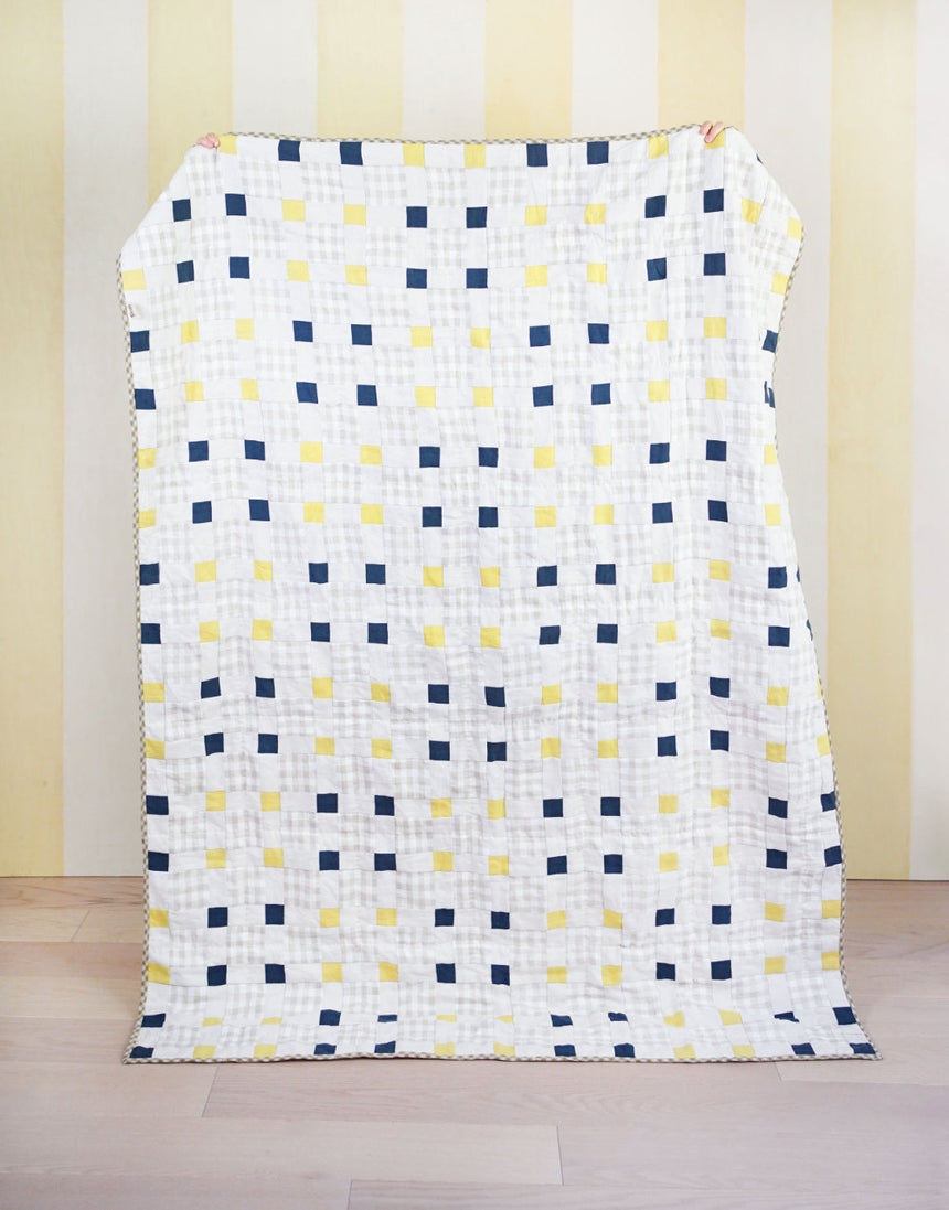 Picnic Square Quilt PDF Immediate Download Sewing Pattern, Matchy Matchy Sewing Club