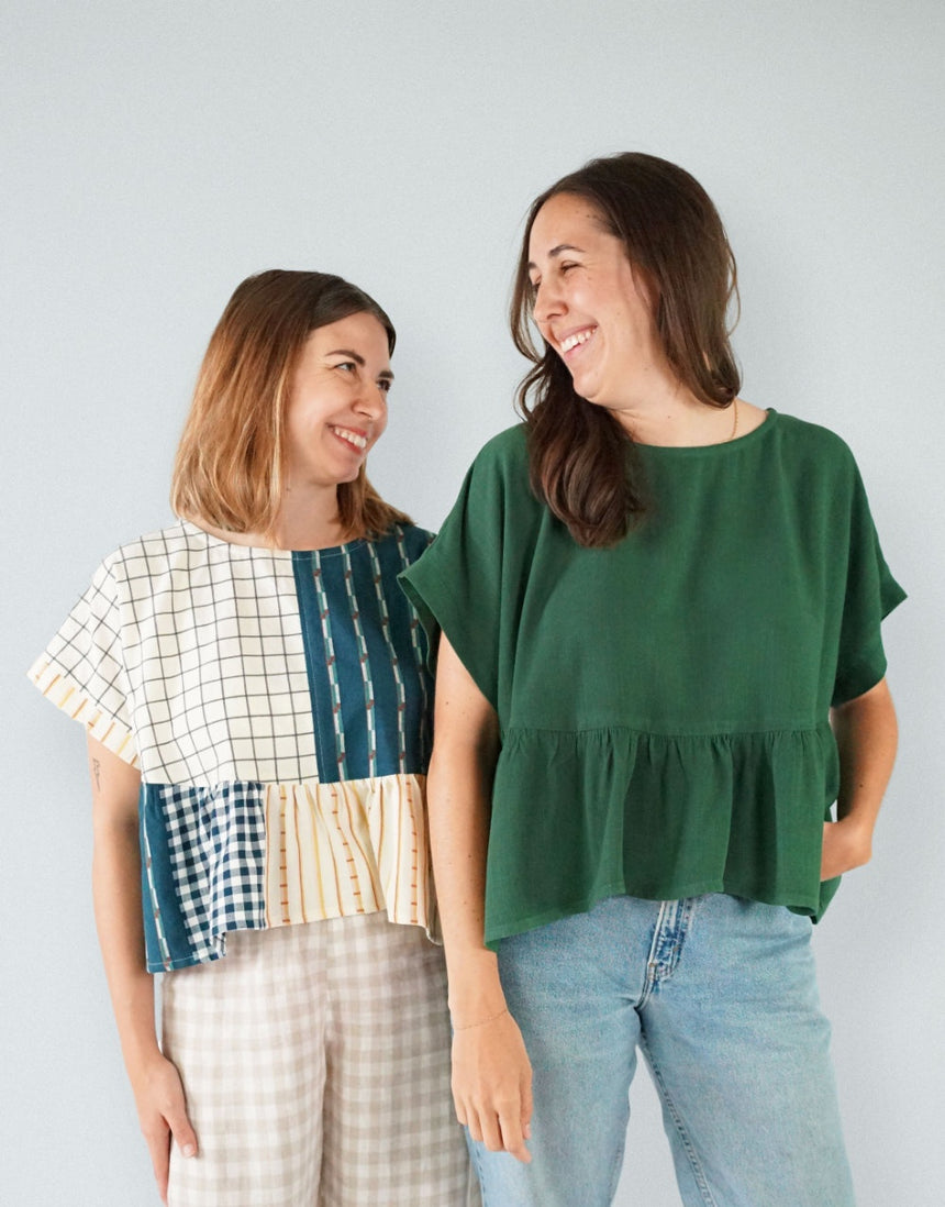 Wave Float Top PDF Immediate Download Sewing Pattern, Matchy Matchy Sewing Club