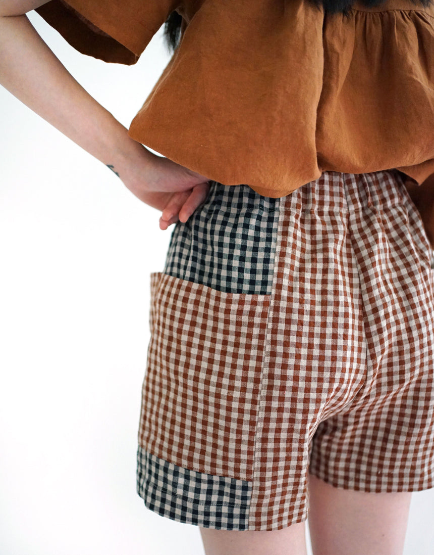 Weekend Chore Shorts PDF Immediate Download Sewing Pattern, Matchy Matchy Sewing Club