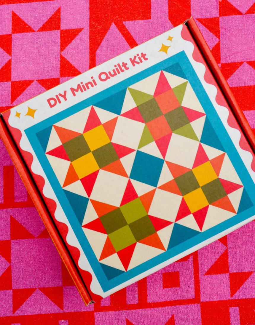 Turquoise Mini Quilt Kit, With Love by Kristy