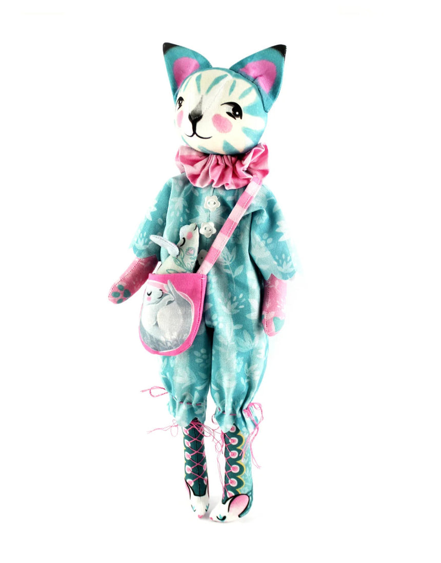 Candy the Clown Cat Sewing Kit, Miss Ella