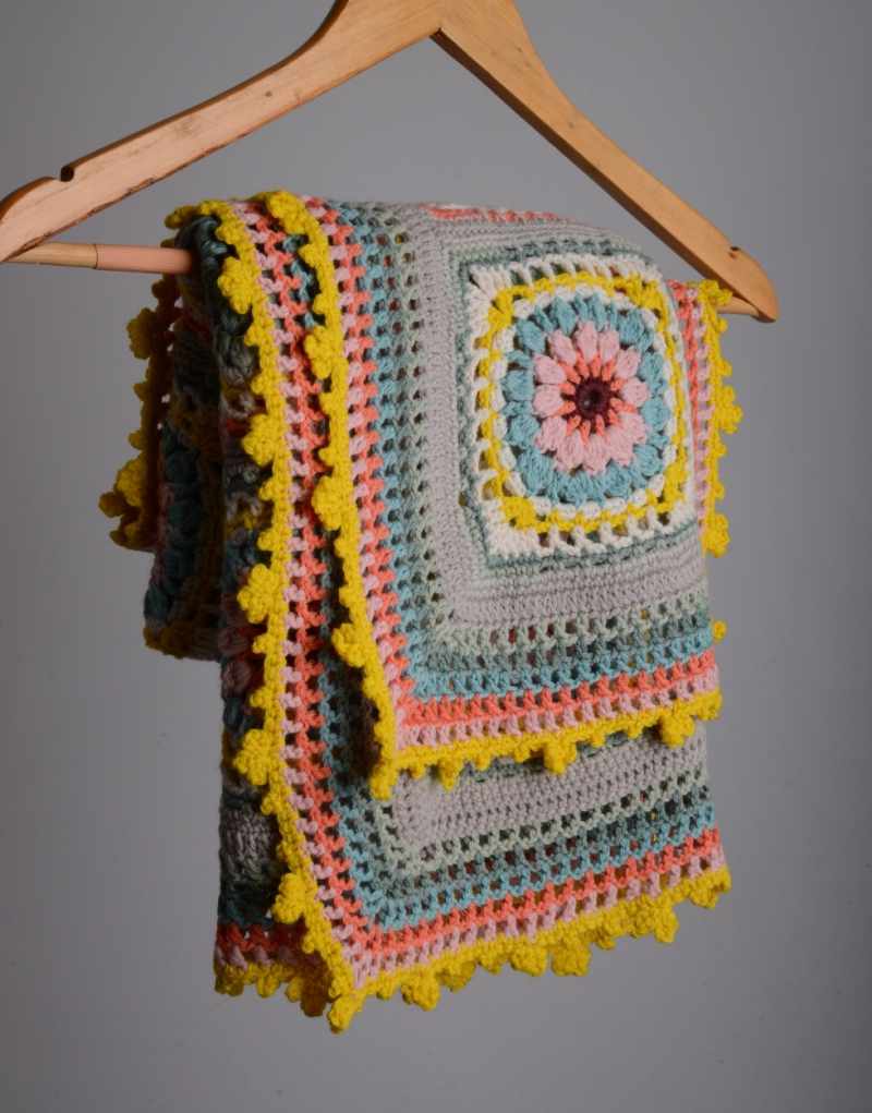 Tutti Frutti Blanket Crochet Kit, Mrs Moon