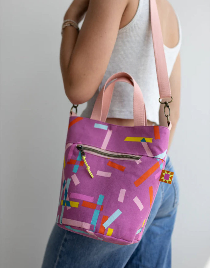 Quarry Tote Bag Sewing Pattern, Noodlehead