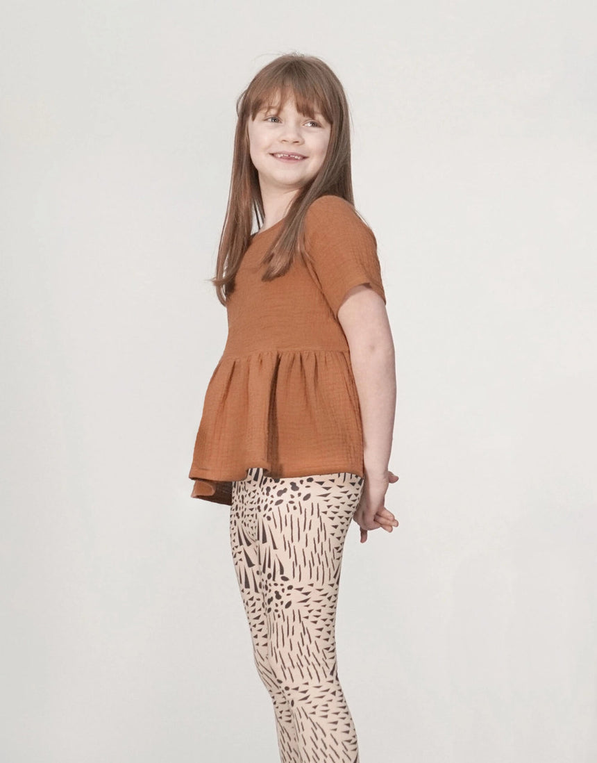 Indi Tunic & Dress Sewing Pattern (1 - 11y), Pattern Paper Scissors