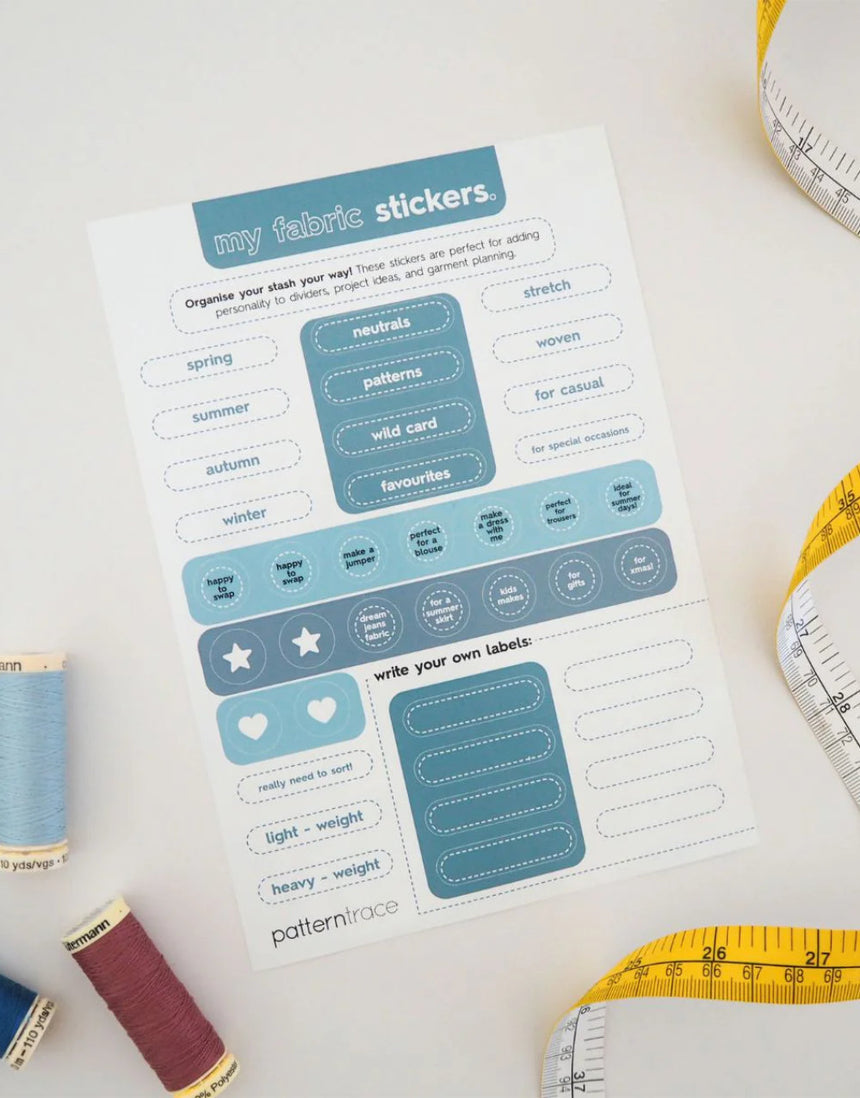 My Fabric Stash Folder, Patterntrace