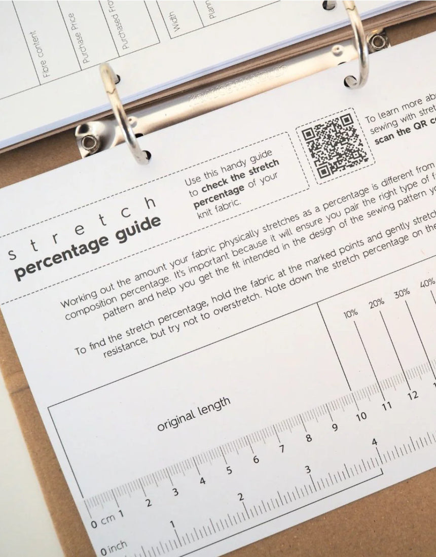 My Fabric Stash Folder, Patterntrace