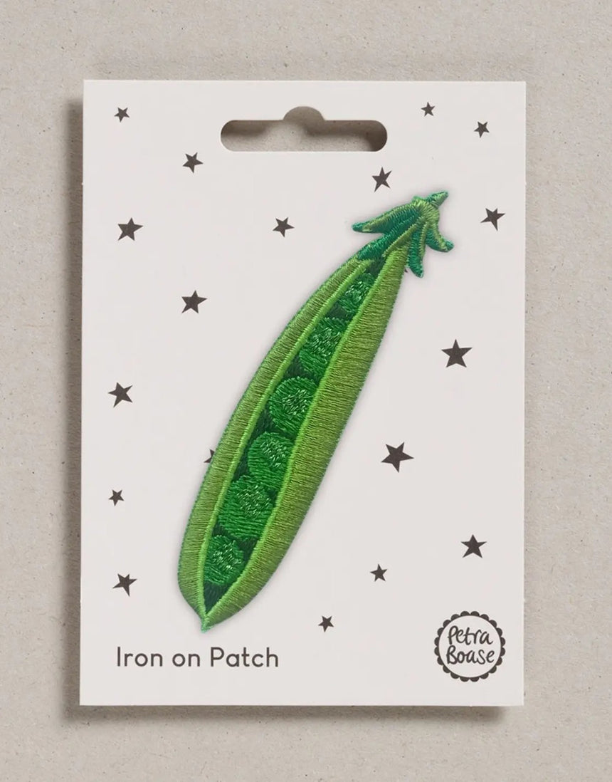 Pea Pod Iron on Patch, Petra Boase
