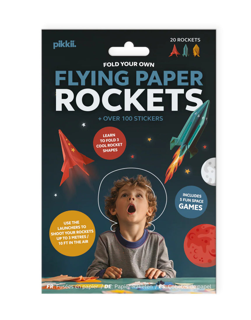 Fold Your Own Flying Paper Rockets, Pikkii