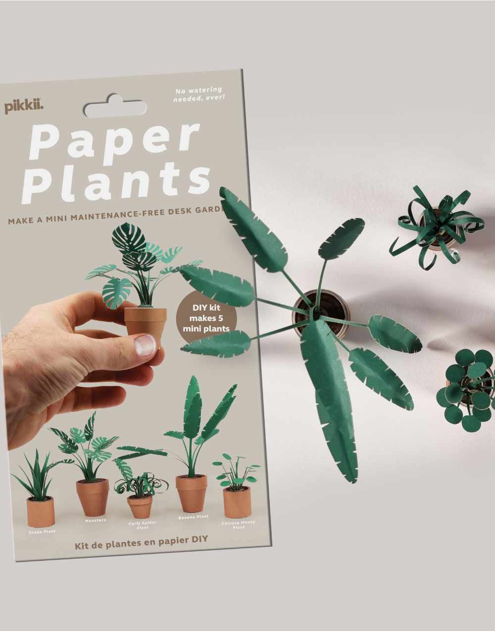 Paper Plants DIY Paper Kit Pikkii
