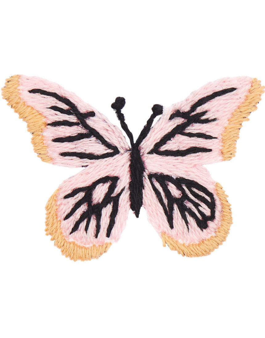 Butterflies Stick and Stitch Embroidery Kit, Rico Design