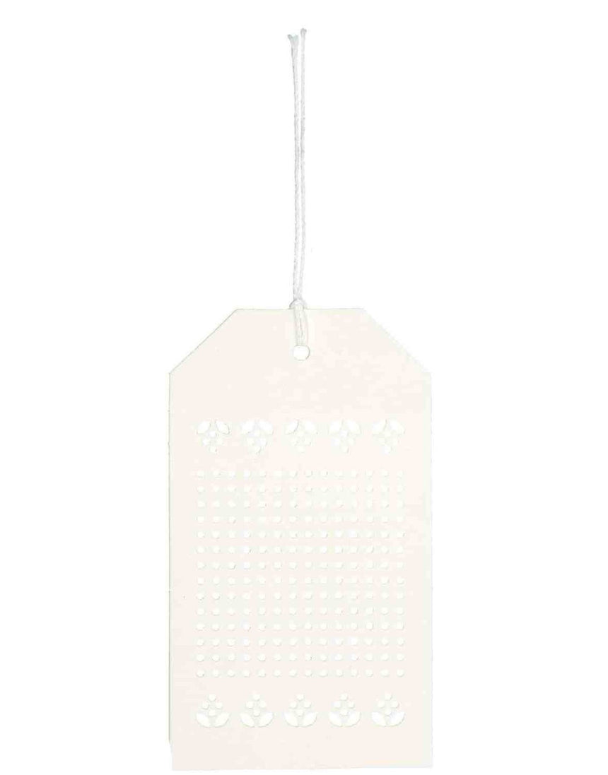 Cream Stitchable Gift Tags