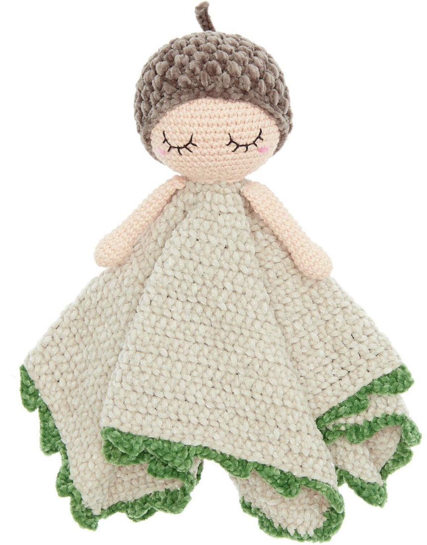 Acorn Baby Blankie Ricorumi Crochet Kit