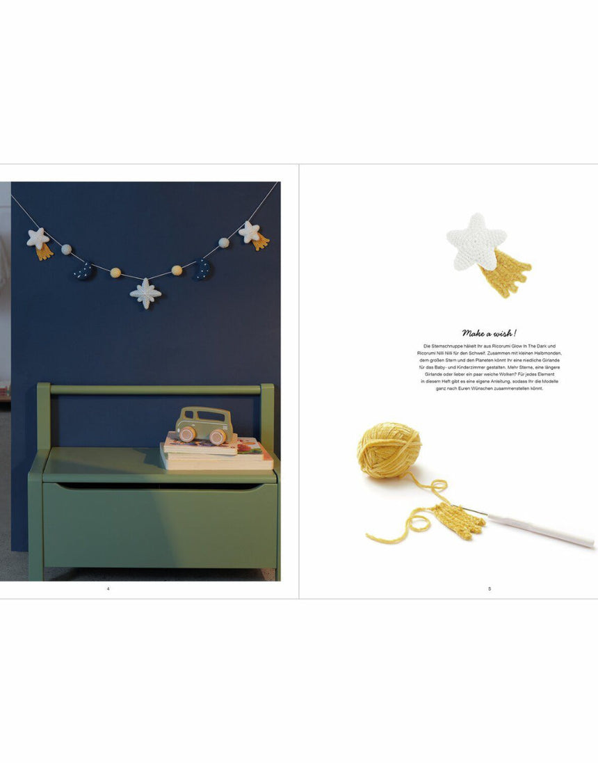 Glow in the Dark Ricorumi Pattern Book, Rico Design