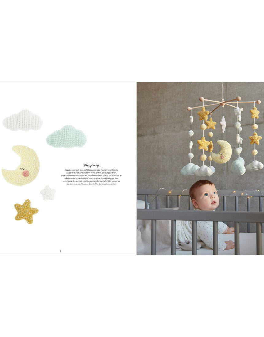 Glow in the Dark Ricorumi Pattern Book, Rico Design