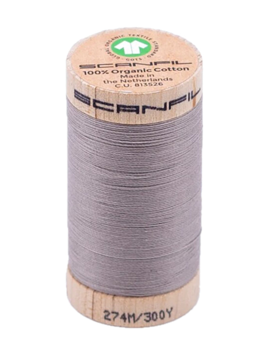 scanfil organic thread in purple