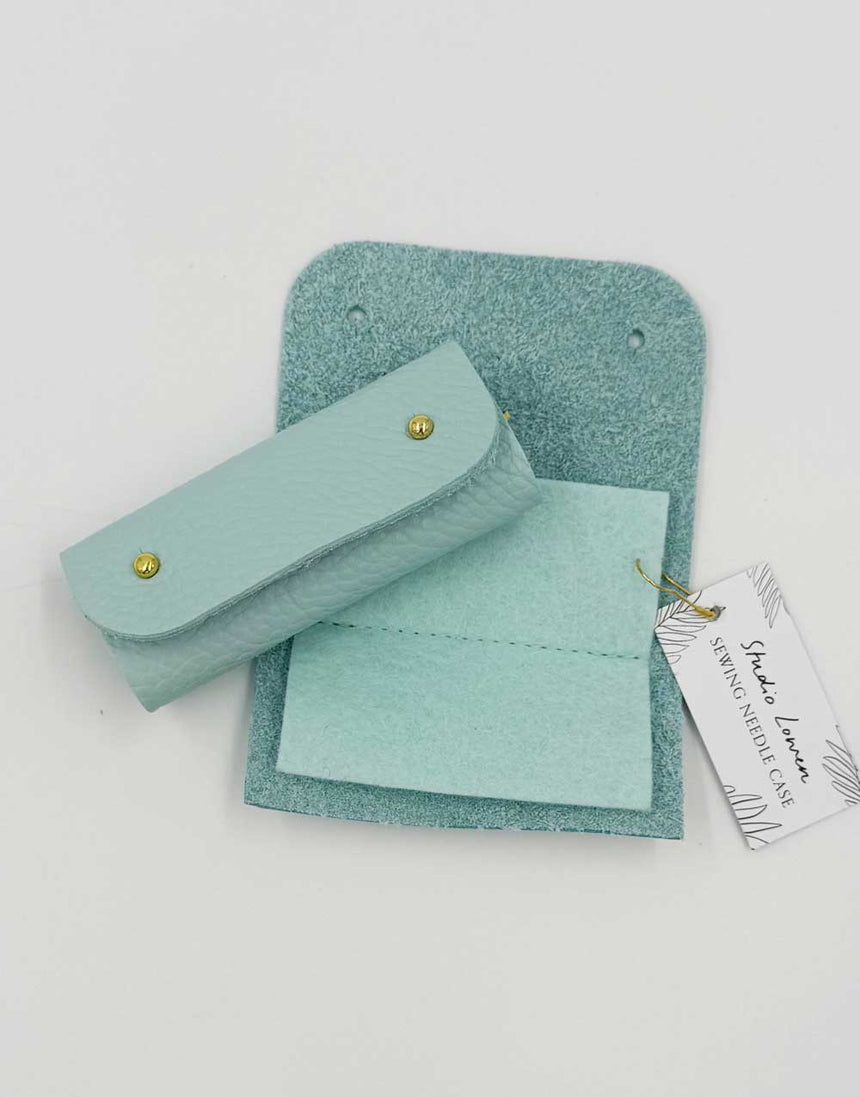 Mini Leather Sewing Needle Case, Studio Lowen