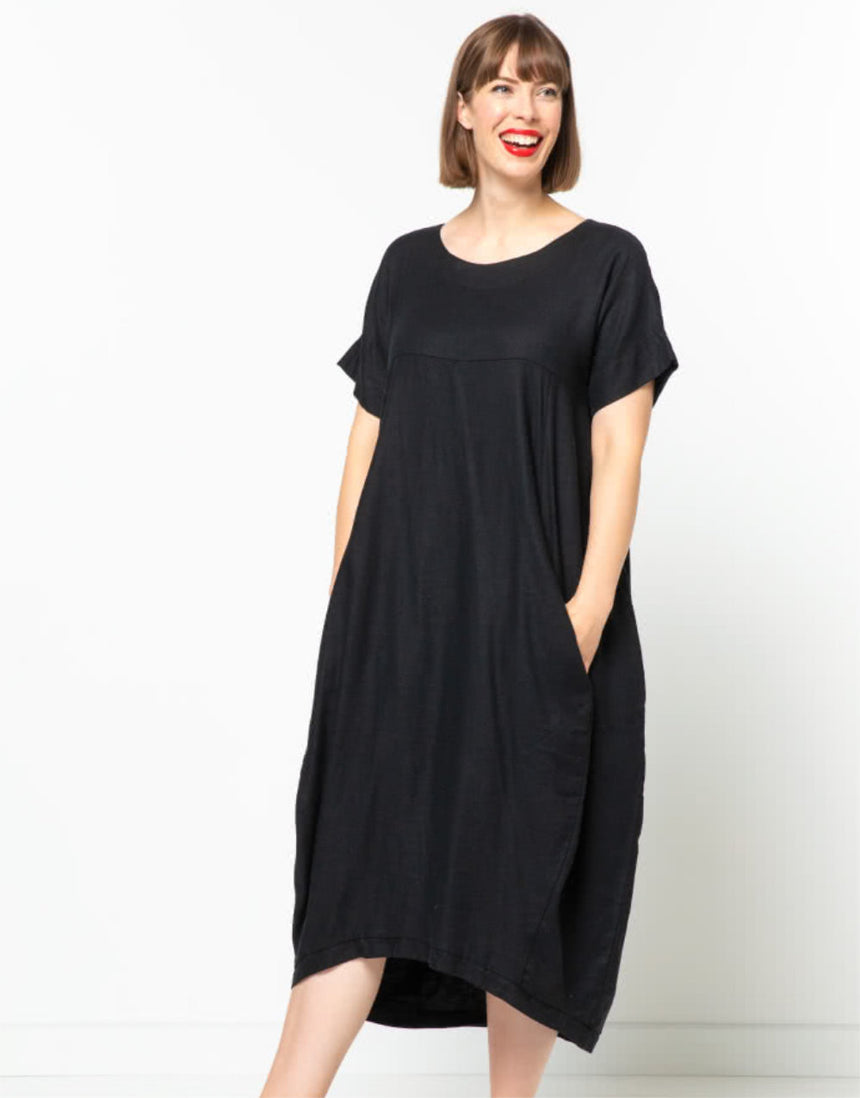 Sydney Designer Dress Sewing Pattern, Style Arc