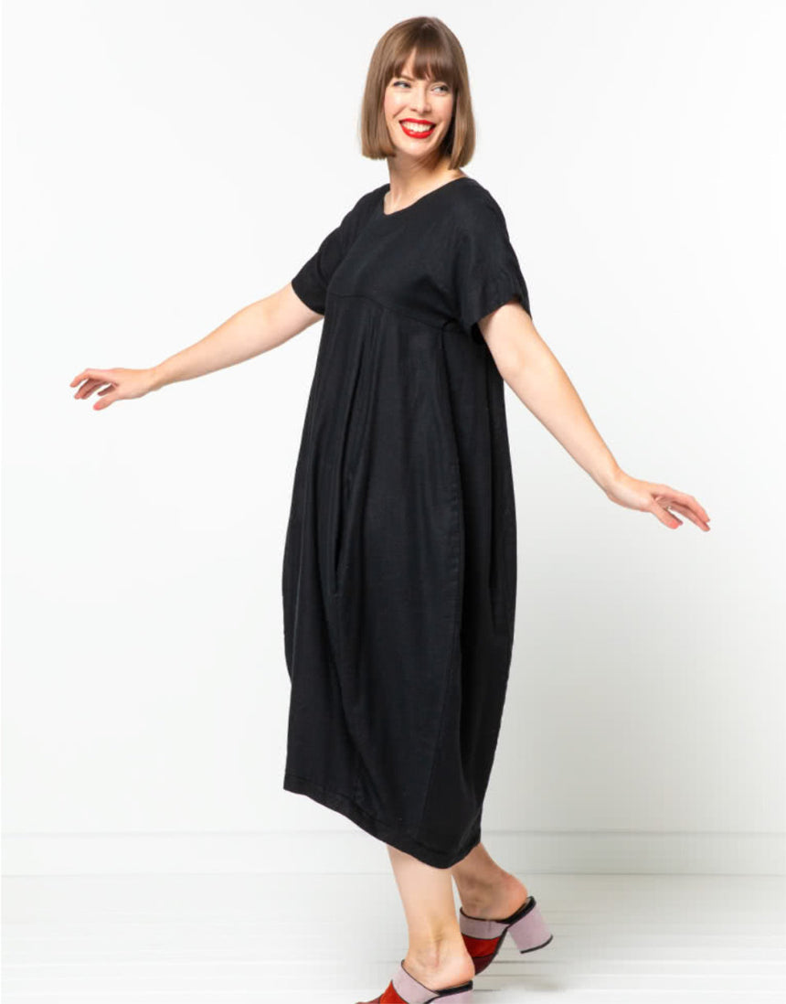 Sydney Designer Dress Sewing Pattern, Style Arc