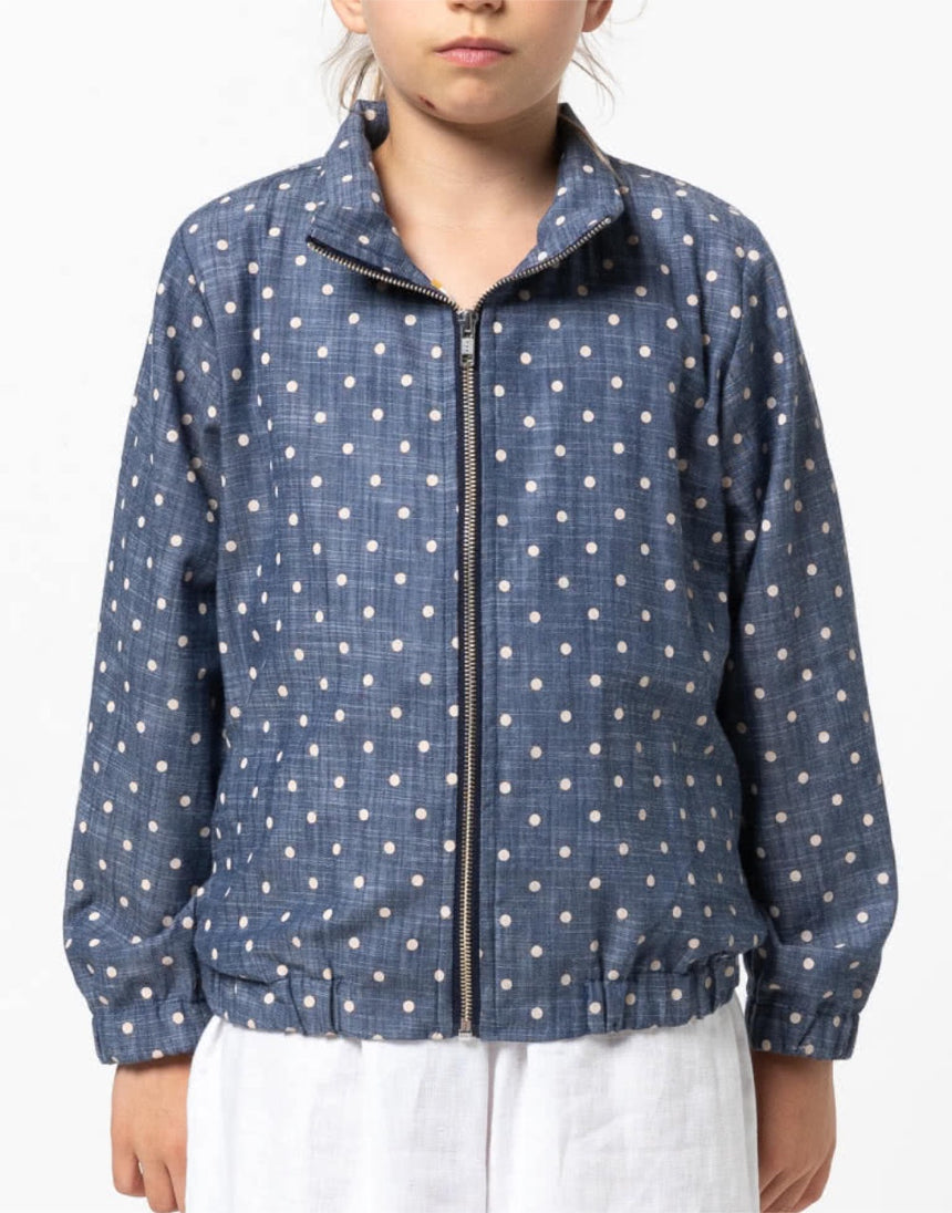 Teddy Kids Jacket Sewing Pattern, Style Arc