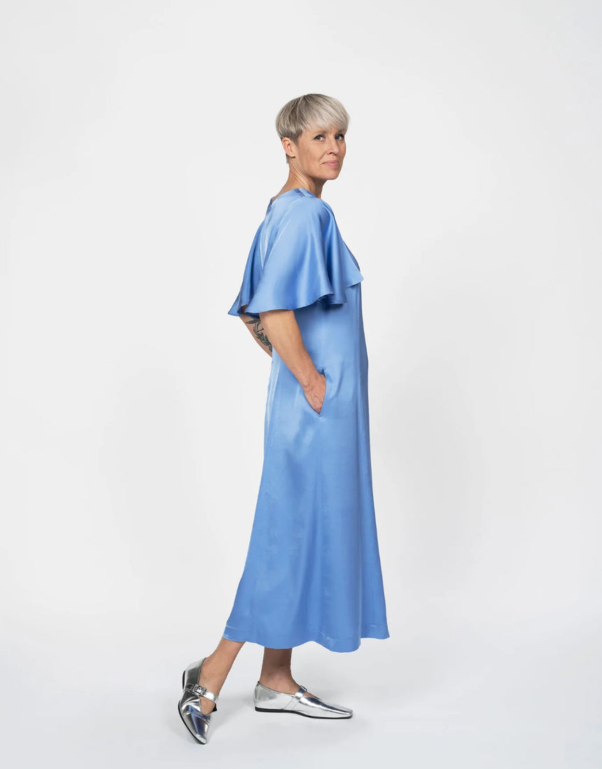Flutter Sleeve Dress Sewing Pattern, The Assembly Line
