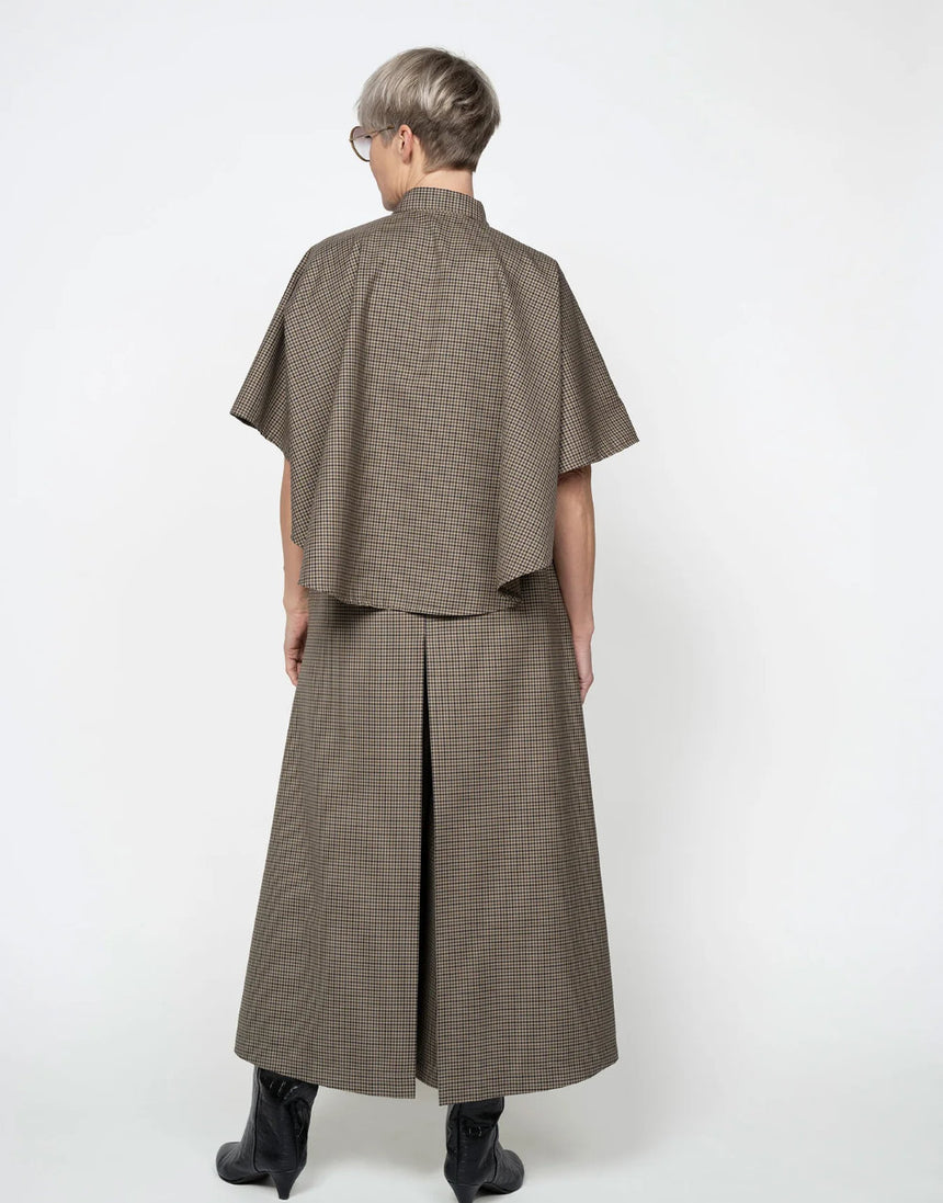 Poncho Shirt Sewing Pattern, The Assembly Line