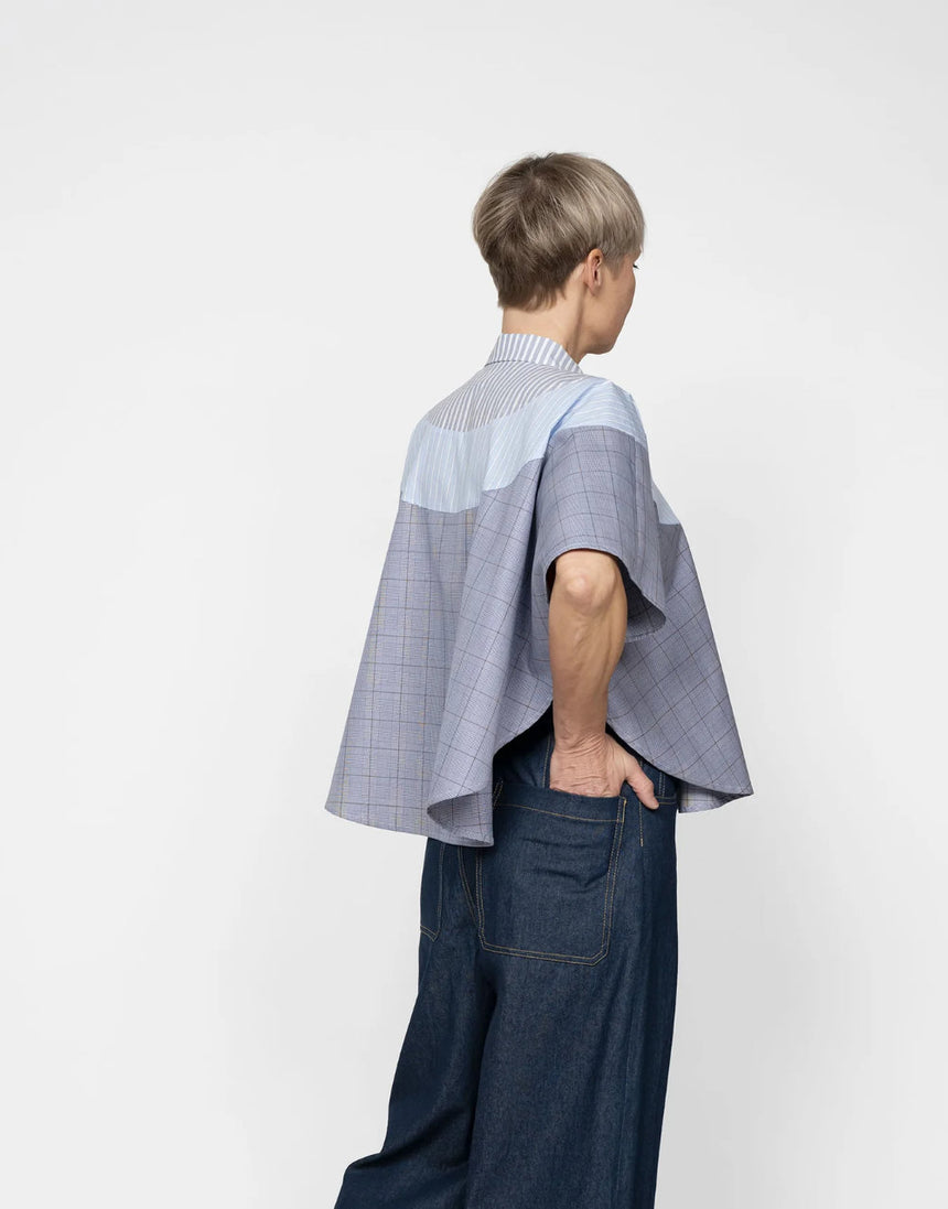 Poncho Shirt Sewing Pattern, The Assembly Line