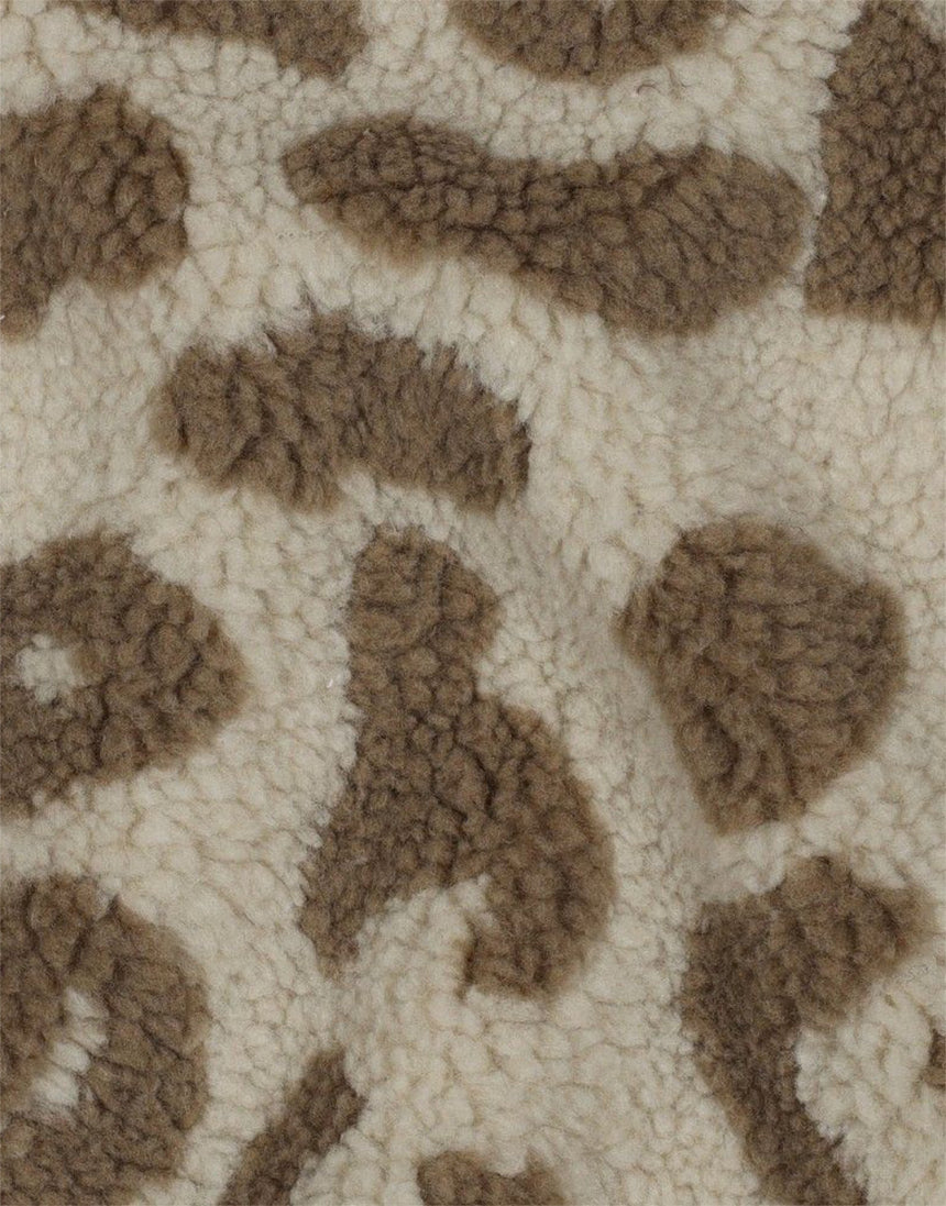 Animal Print Teddy Fleece Fabric