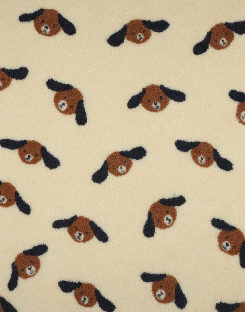 Puppy Teddy Fleece Fabric
