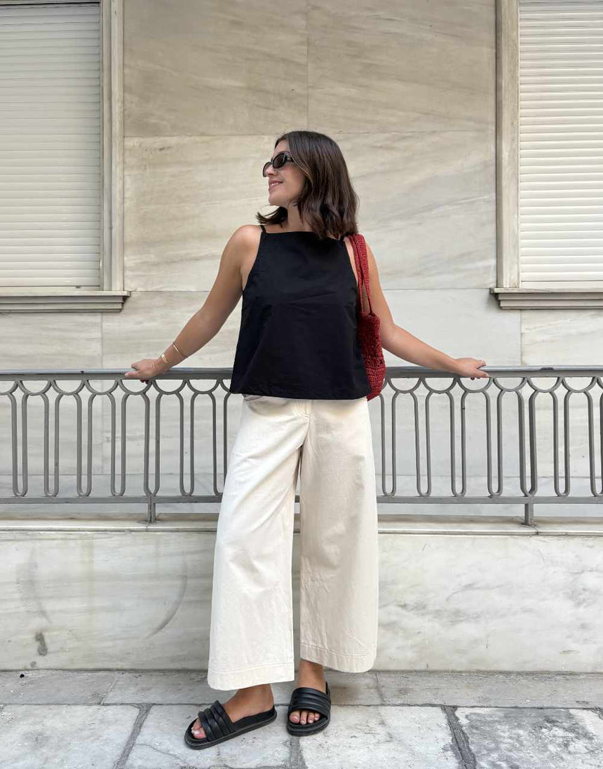 Light Gabardine Alba Trousers Complete Dressmaking Kit, Tessuti