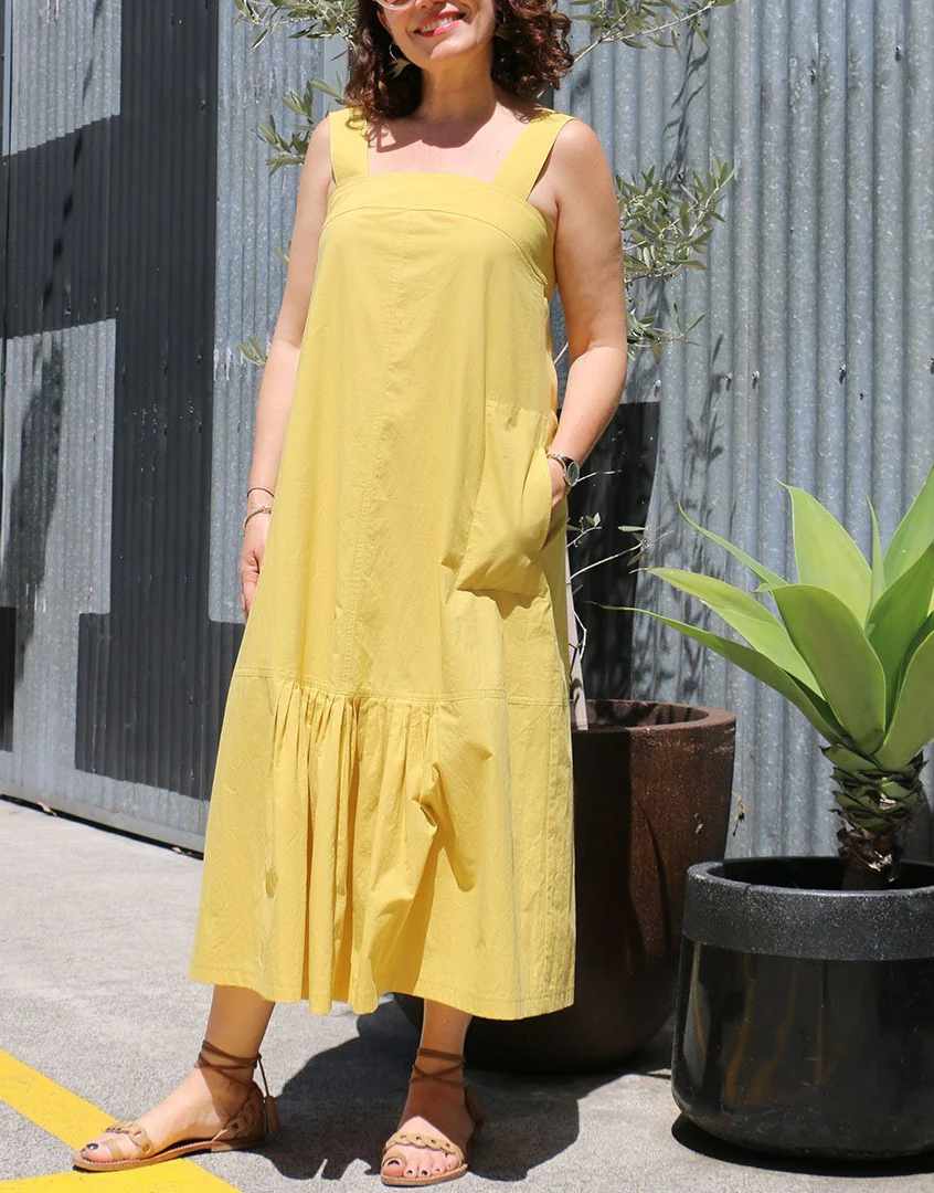 Tessuti Dresses Astrid Sundress Sewing Pattern, Tessuti 15428