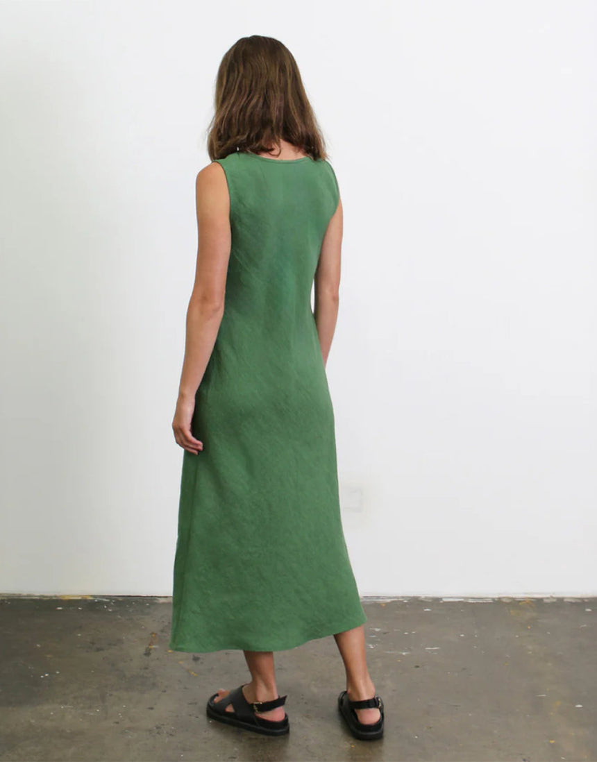 Linen Alessi Bias Dress Complete Dressmaking Kit, Tessuti