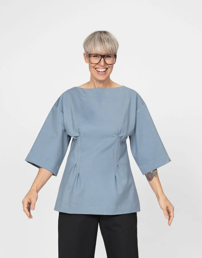 Fitted Waist T-Shirt Sewing Pattern, The Assembly Line