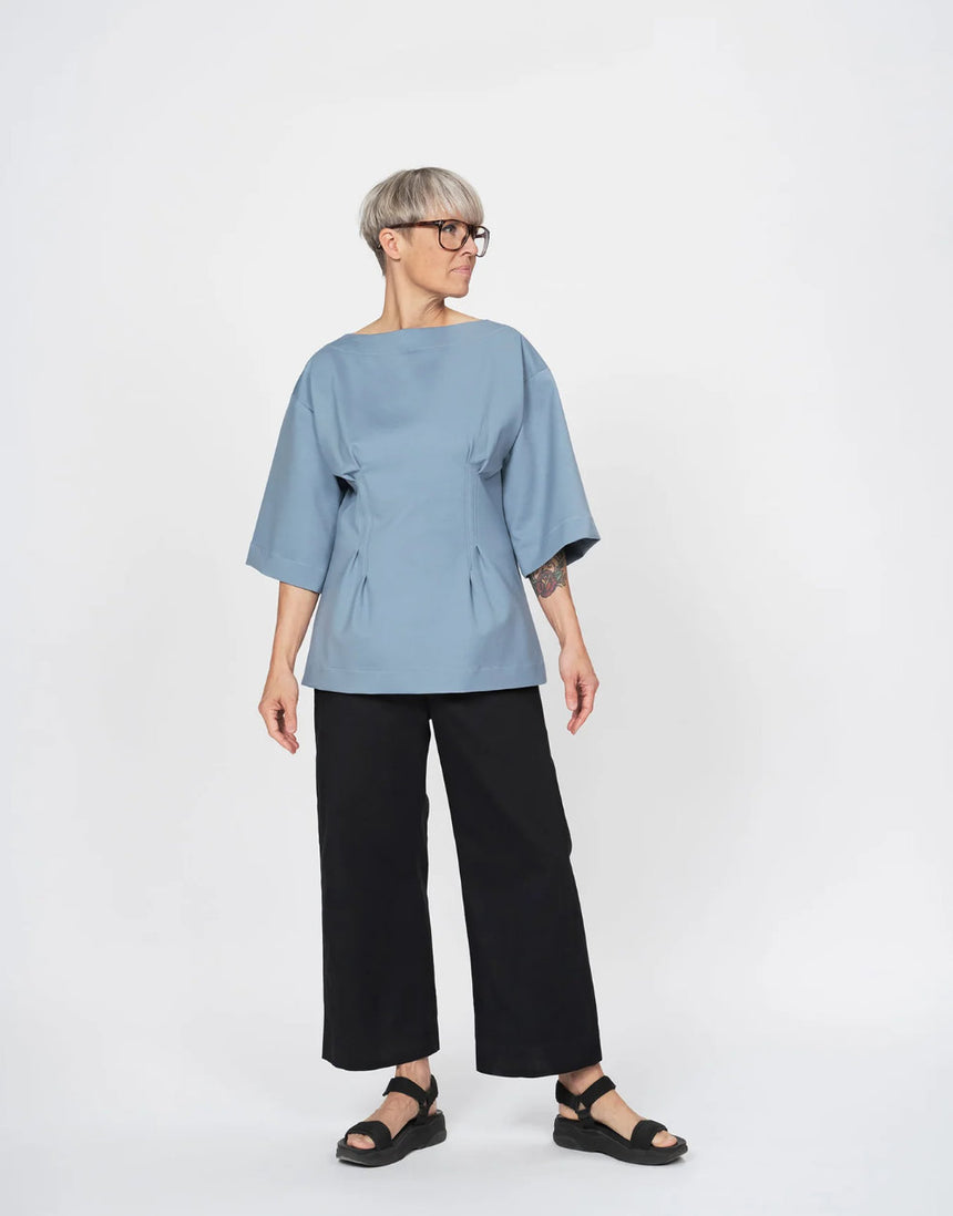 Fitted Waist T-Shirt Sewing Pattern, The Assembly Line