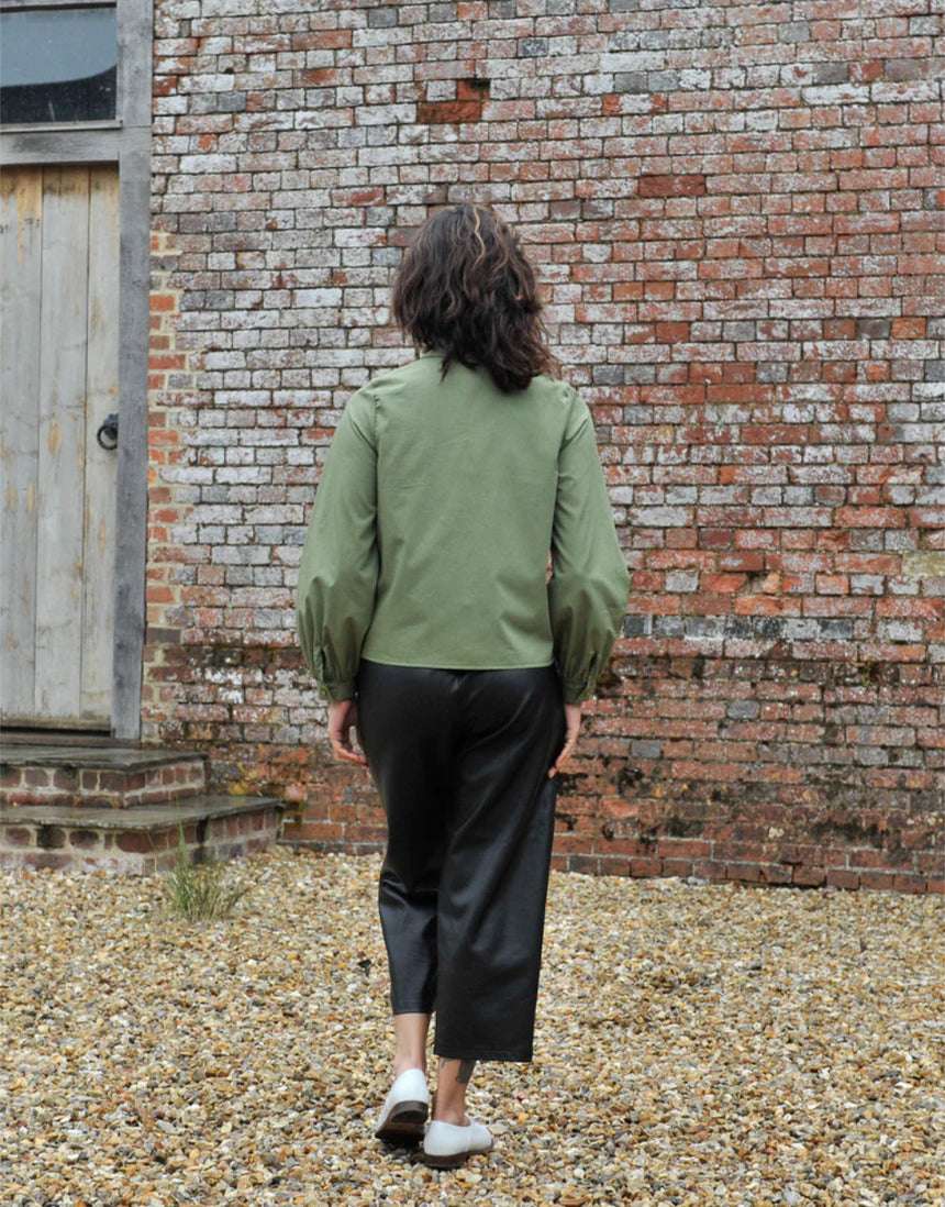 The Pleated Blouse Sewing Pattern, The Avid Seamstress