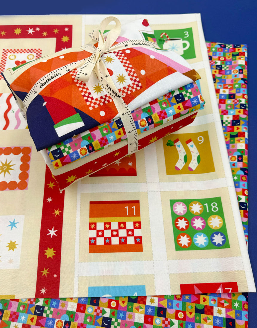 Deck the Halls Advent Calendar Christmas Sewing Kit, Thread & Ink Studio