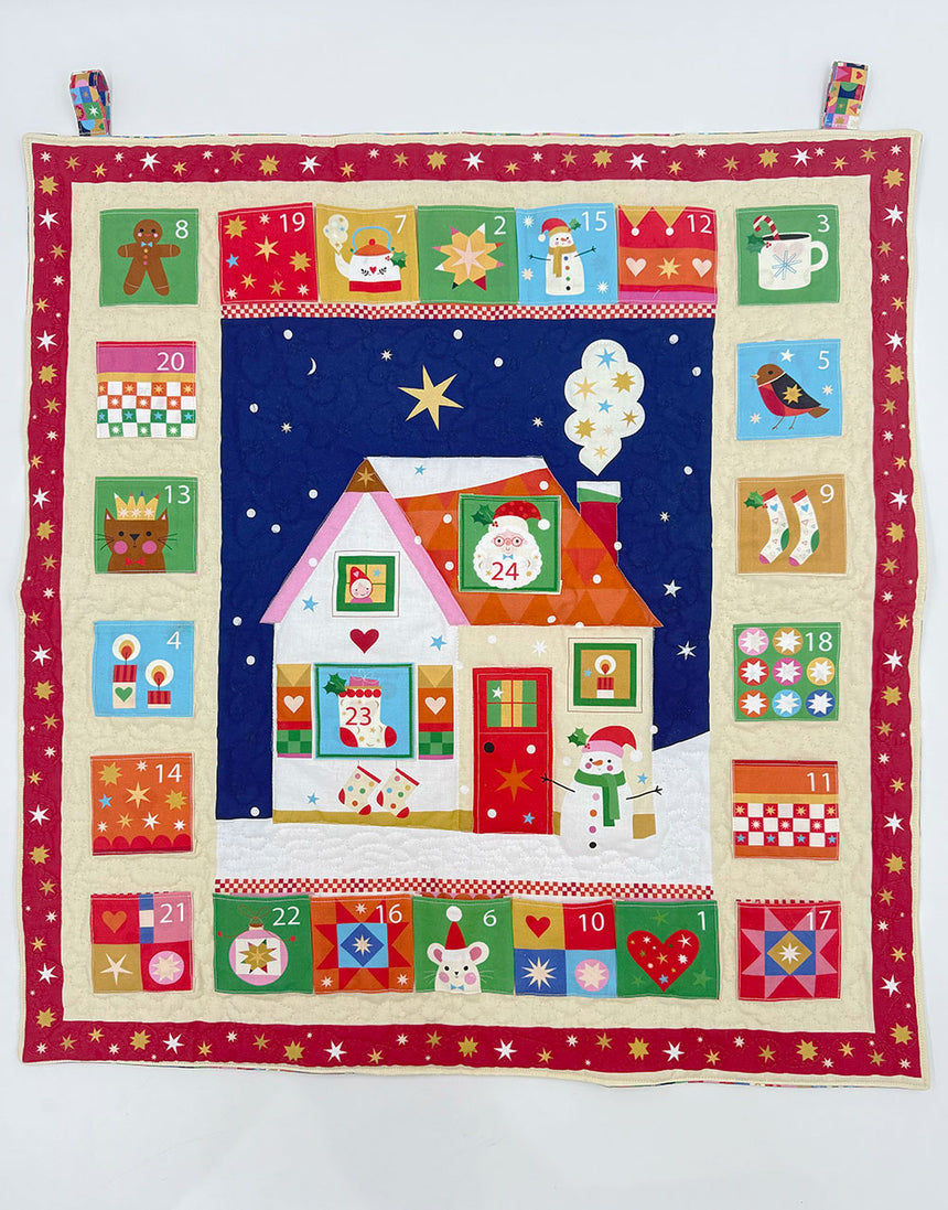 Deck the Halls Advent Calendar Christmas Sewing Kit, Thread & Ink Studio