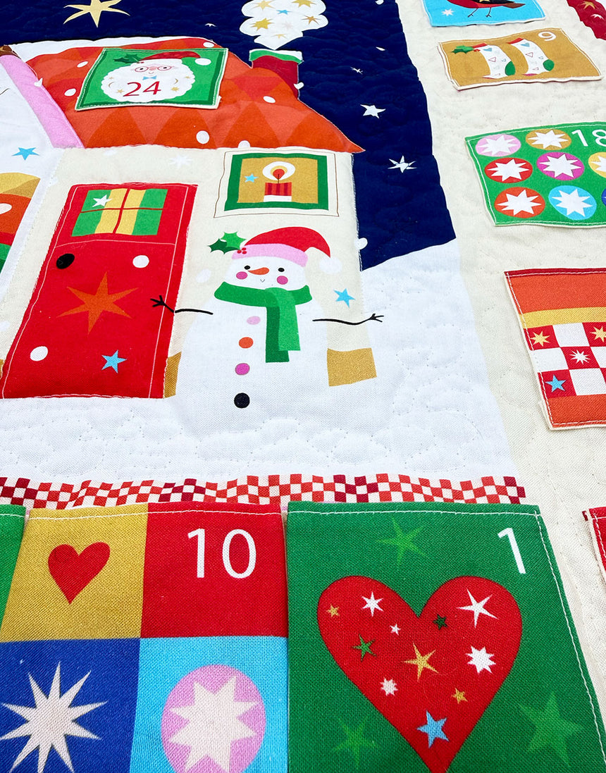 Deck the Halls Advent Calendar Christmas Sewing Kit, Thread & Ink Studio