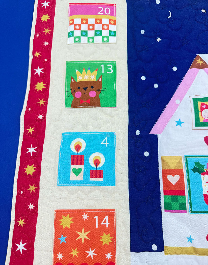 Deck the Halls Advent Calendar Christmas Sewing Kit, Thread & Ink Studio