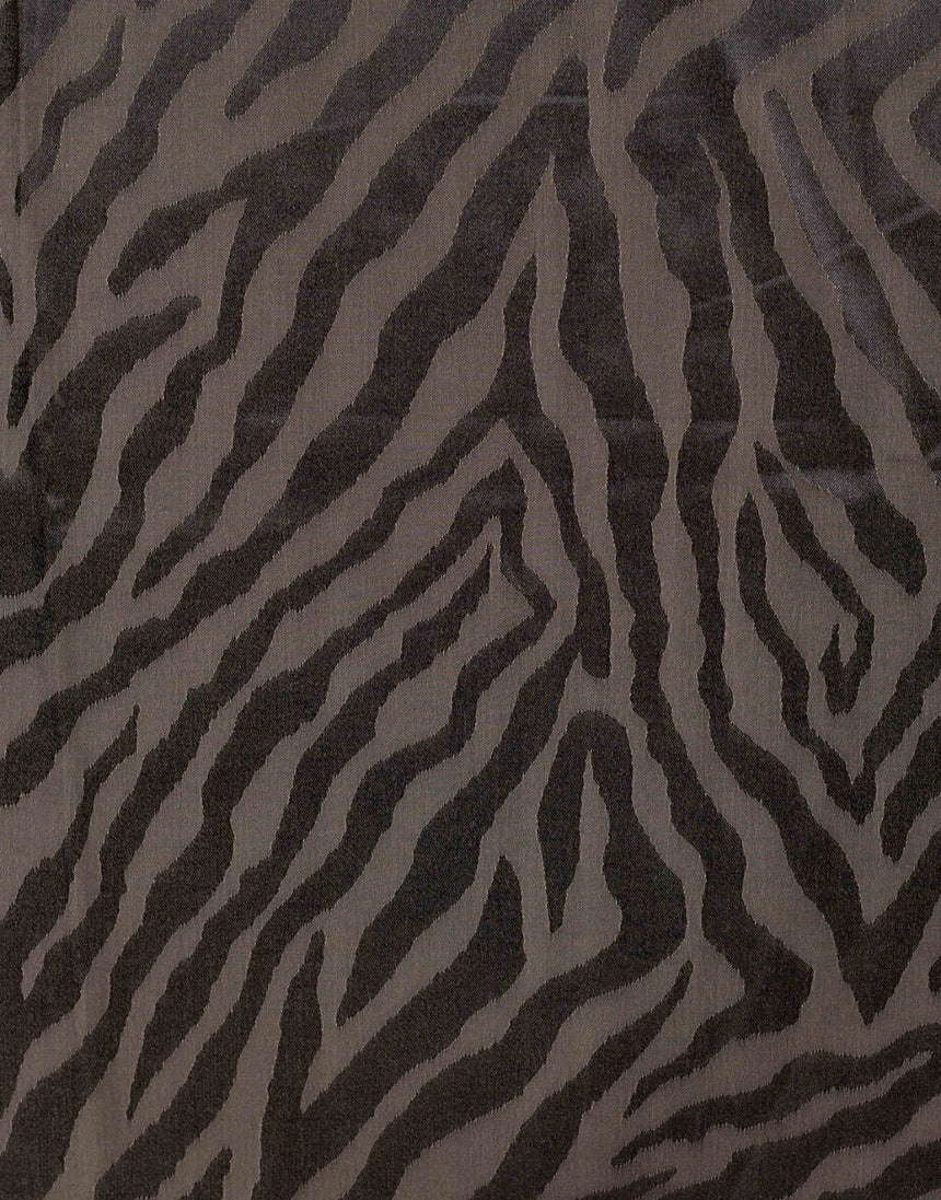 Zebra Shadow Viscose Jacquard Fabric