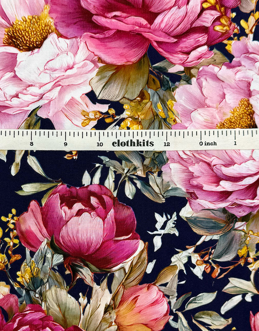 Rosabella Viscose Radiance Fabric