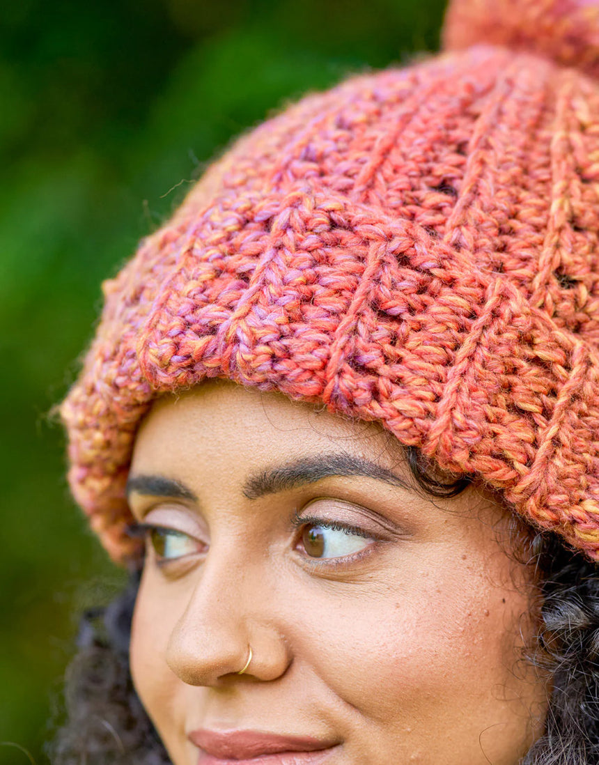 Marisol Hat & Snood Single Printed Crochet Pattern, West Yorkshire Spinners