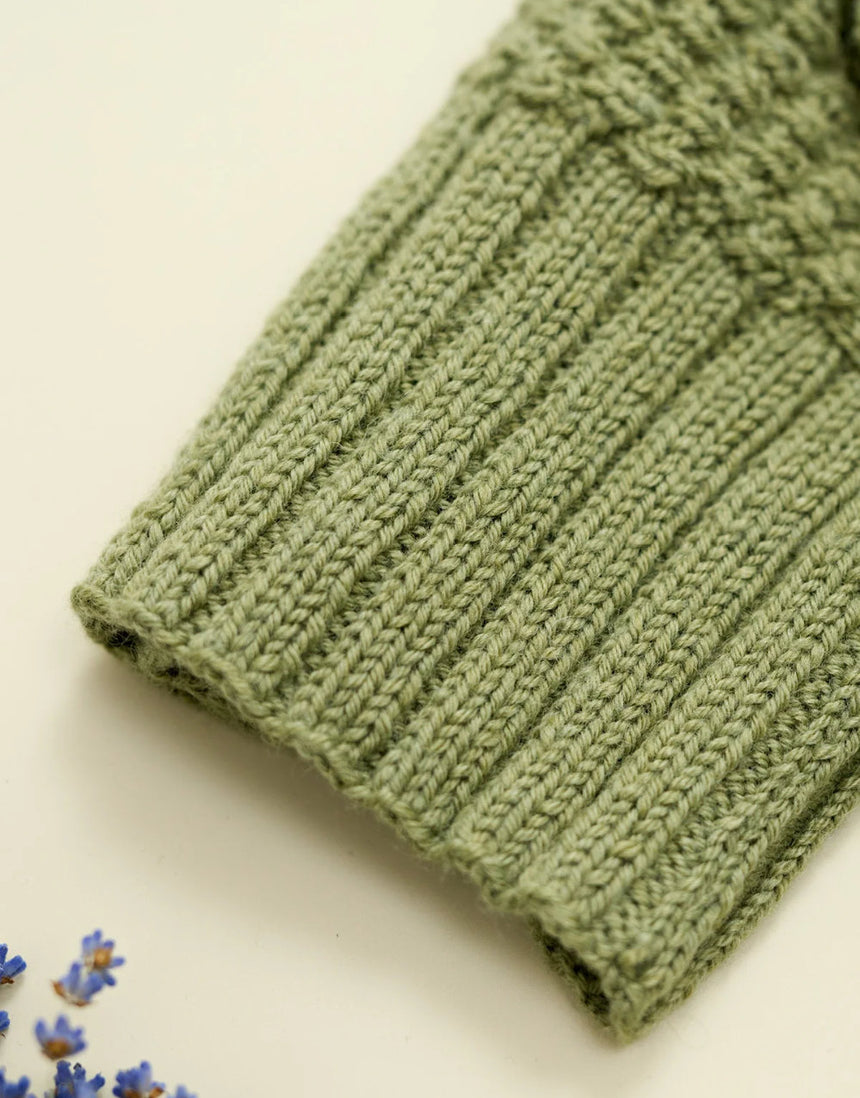 Sophie Ladies Textured Waistcoat Pattern, Bo Peep DK Yarn