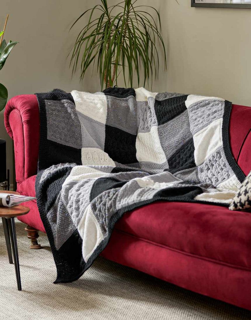 ColourLab Aran Life & Style Knitting Pattern Book