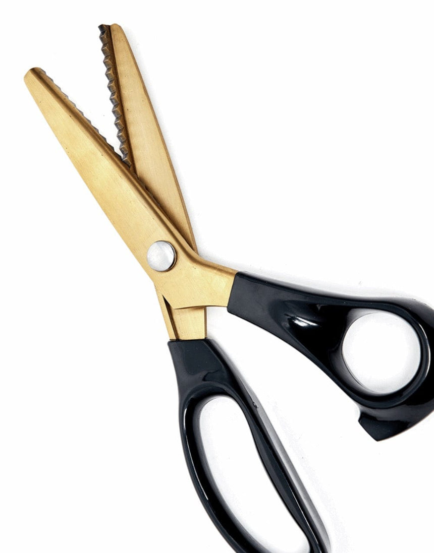 Hemline Gold Scissors Pinking Shears, Hemline Gold 9317385314266 9317385314266