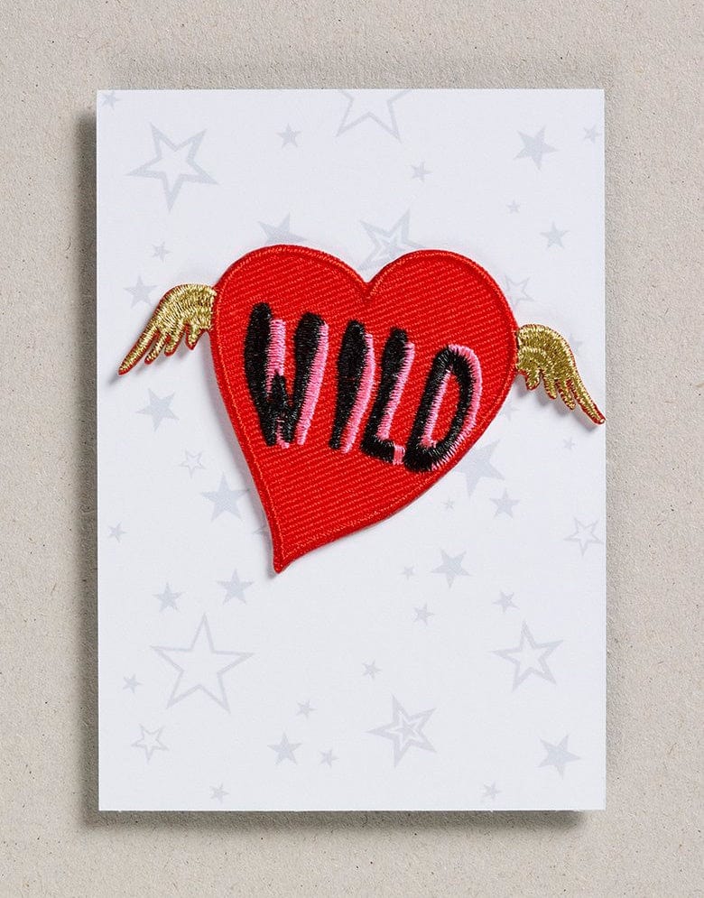 Petra Boase Iron on Patch Wild Red Heart Iron on Patch 5060558741713 5060558741713