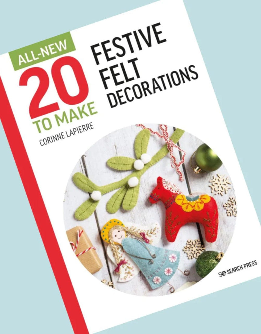 Corinne Lapierre Books All-New Twenty to Make: Festive Felt Decorations Book, Corinne Lapierre 9781800920989