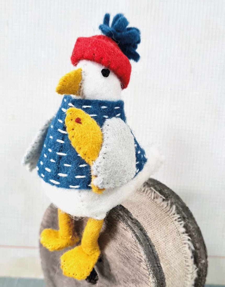 Corinne Lapierre Felt Craft Sam the Seagull Felt Craft Mini Kit, Corinne Lapierre 0619438956904 619438956904