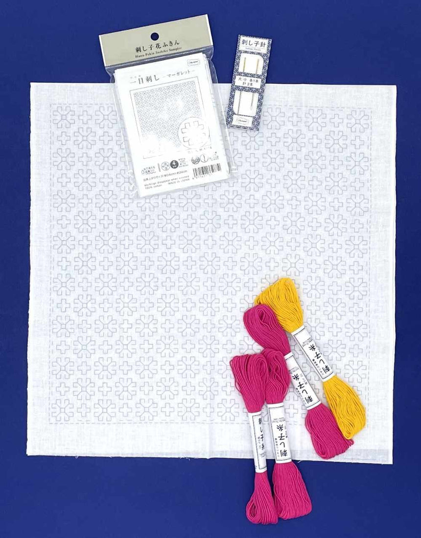 Not specified Sashiko Kit Margaret (Daisy) Hitomezashi Sampler Kit 13142