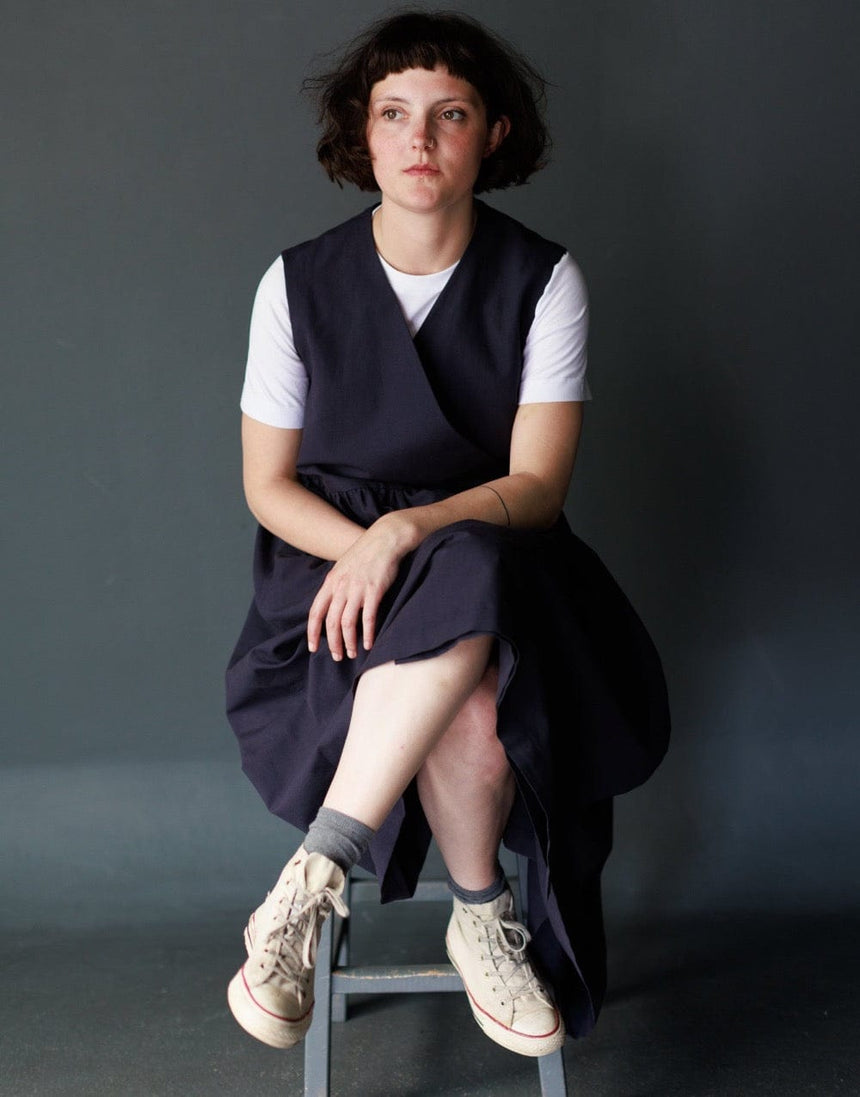 Merchant and Mills Dresses The Etta Wrap Dress, Merchant and Mills Sewing  Pattern UK6-18 14289